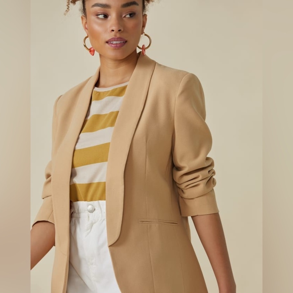 Nine West Beige Blazer